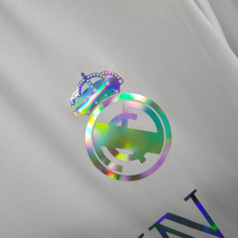 Camisa Real Madrid Refletiva Branca - 2023/24 - Torcedor