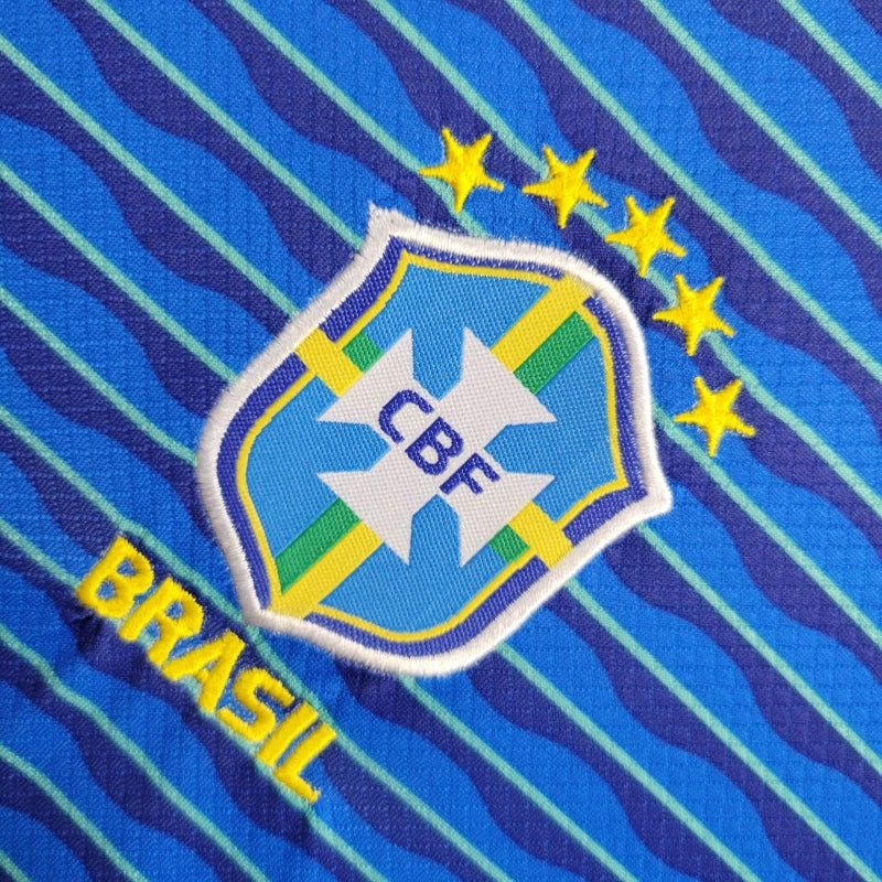 Conjunto Infantil Brasil Azul II - 2024/25