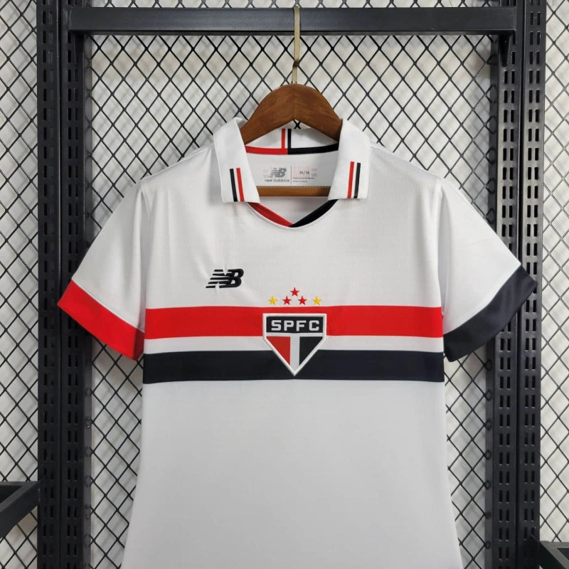 Camisa São Paulo I Branca - 2024/25 - Feminina