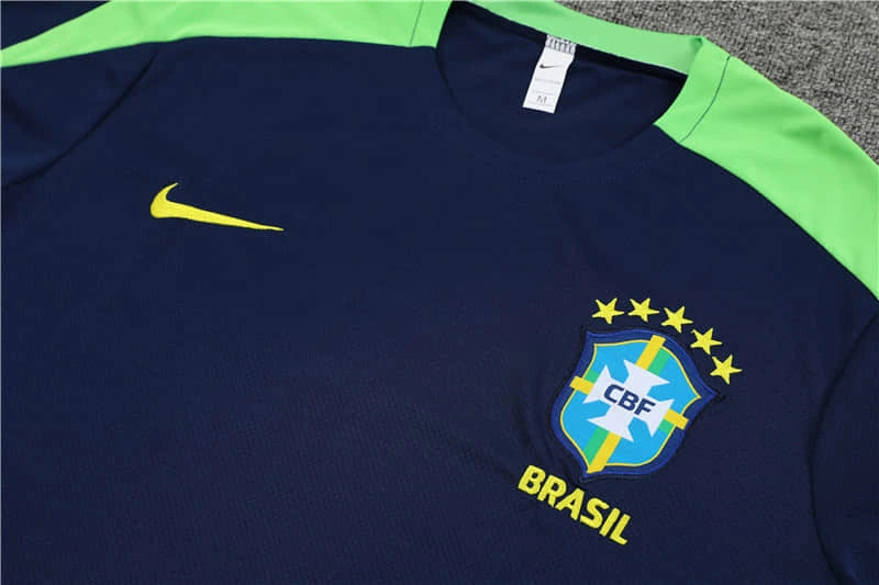 Conjunto Camisa e Shorts Brasil Treino I - 2024/25