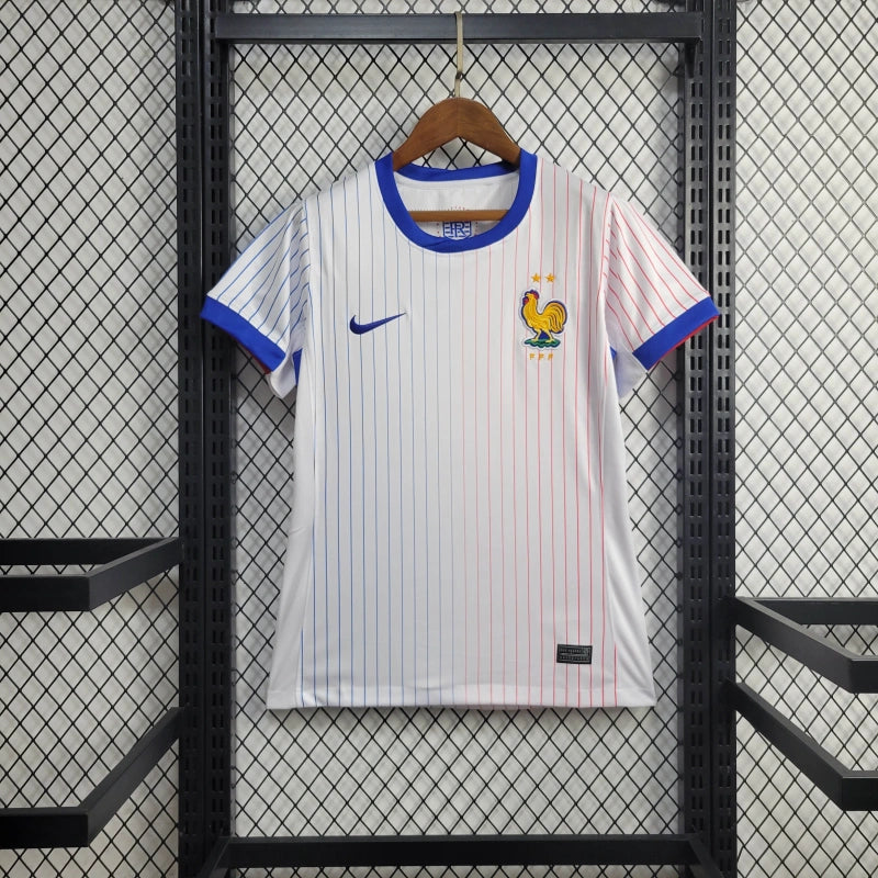 Camisa Seleção da França II Branca - 2024/25 - Feminina