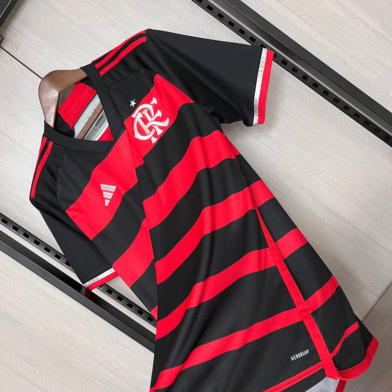 Camisa do Flamengo 2024/25 Vermelho e Preto - Torcedor