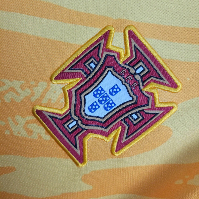 Camisa Seleção de Portugal Goleiro Amarela - 2024/25 - Torcedor