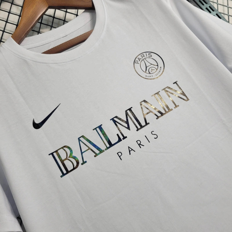 Camisa PSG Edição Especial Balmain Refletiva - 2023/24 - Torcedor