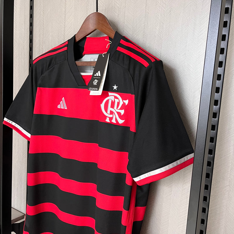 Camisa do Flamengo 2024/25 Vermelho e Preto - Torcedor