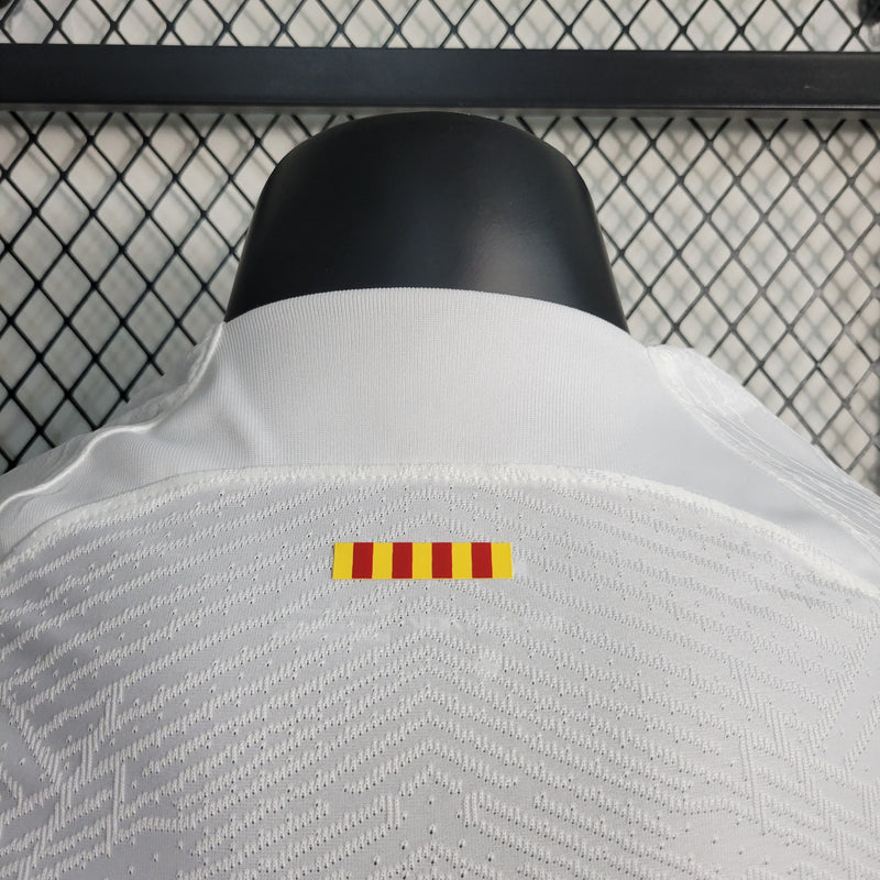 Camisa do Barcelona 2023/24 Branco - Jogador