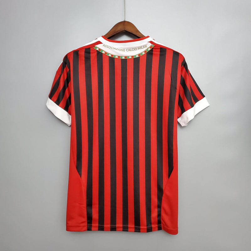 Camisa Retrô AC Milan 2011/12 Home - ResPeita Sports