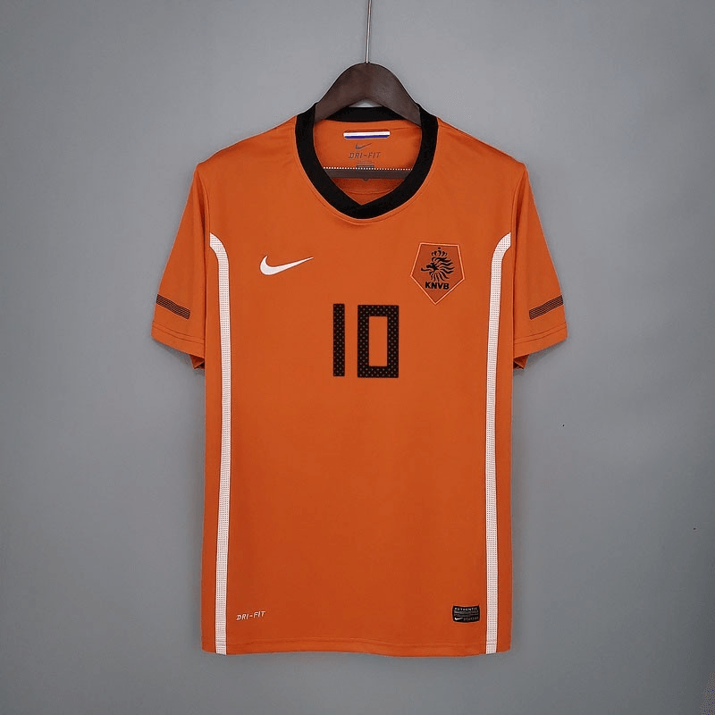 Camisa Retrô Seleção Holanda 2010/10 Home - ResPeita Sports