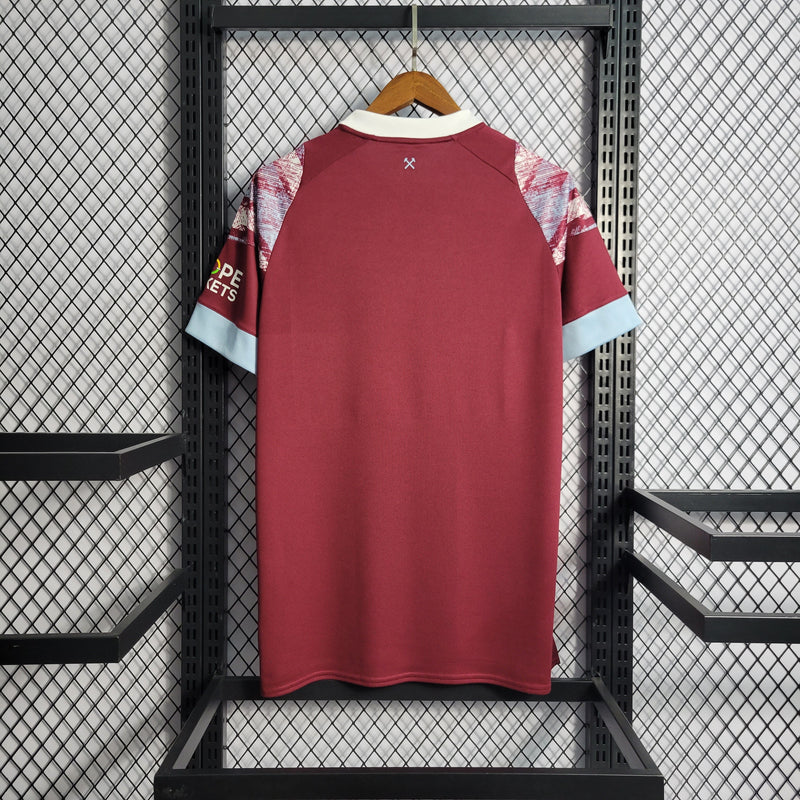 Camisa do West Ham 2022/23 Vermelho - Torcedor