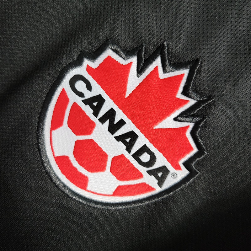 Camisa Seleção do Canada 2022/23 Preto - Torcedor