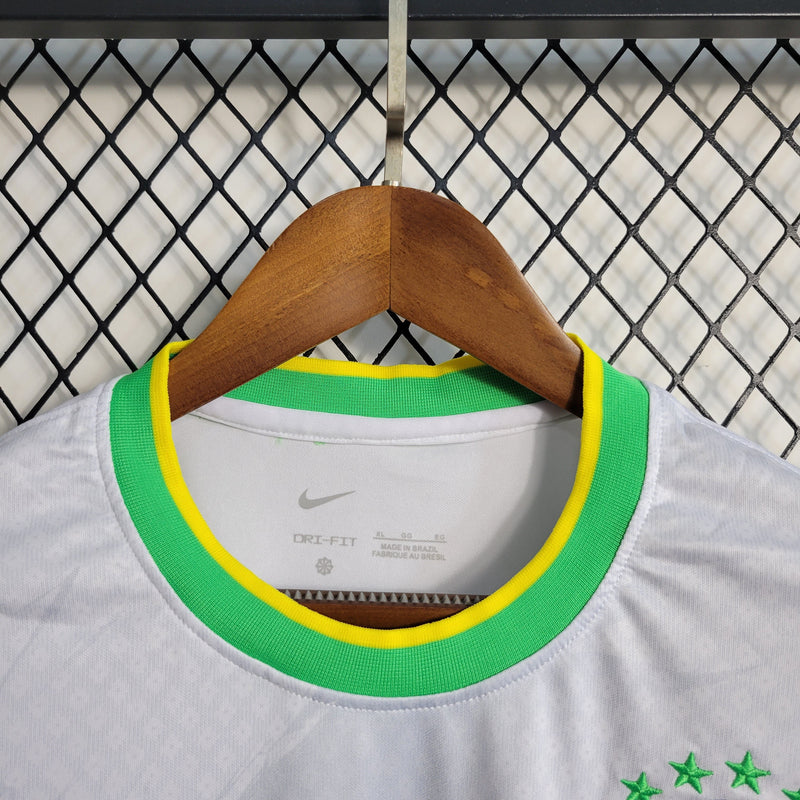 Camisa Seleção do Brasil 2022/23 Branco - Torcedor