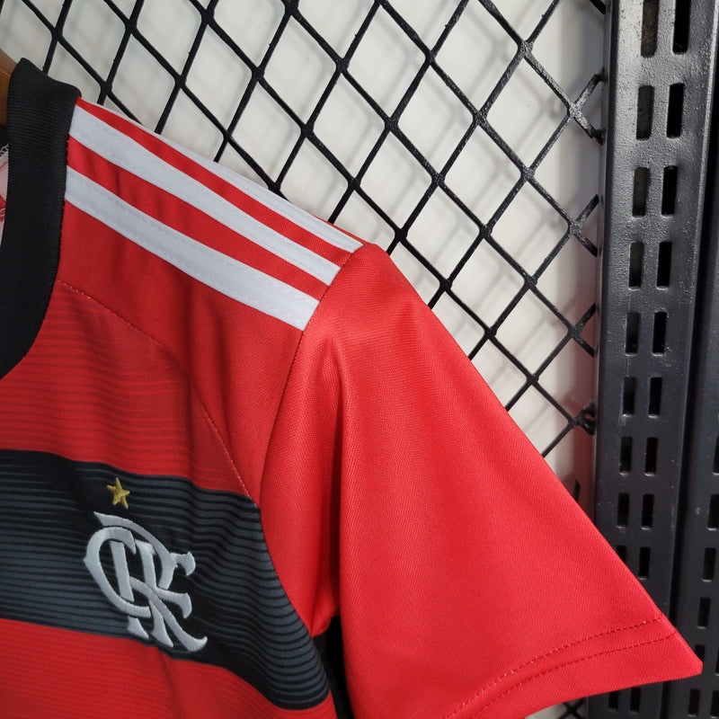 Conjunto Infantil Flamengo 2023/24 - Home