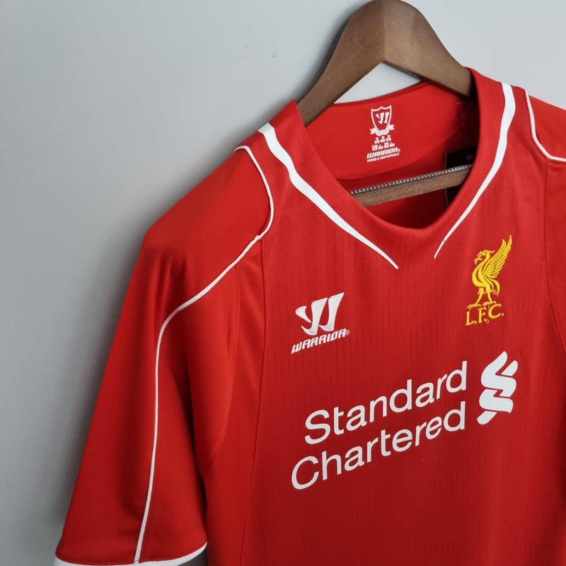 Camisa Retrô Liverpool 2014/15 Home - ResPeita Sports
