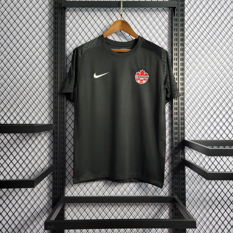 Camisa Seleção do Canada 2022/23 Preto - Torcedor