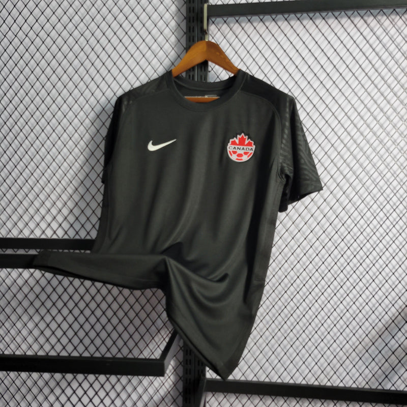 Camisa Seleção do Canada 2022/23 Preto - Torcedor