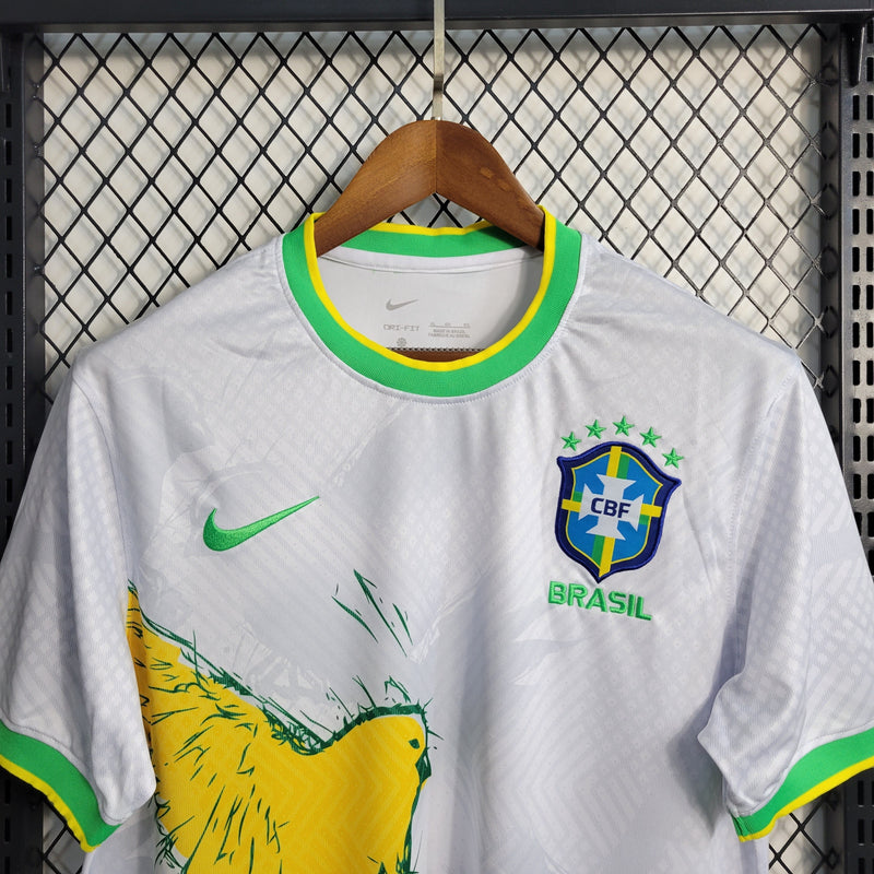 Camisa Seleção do Brasil 2022/23 Branco - Torcedor