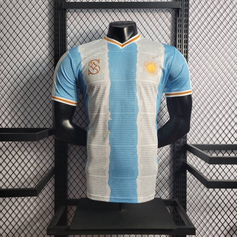 Camisa Seleção da Argentina 2022/23 Comemorativa - Jogador