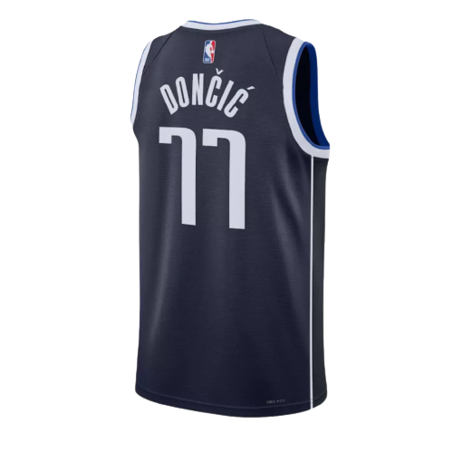 Regata Dallas Mavericks - Luka Doncic - 2022/23 Swingman Jersey -Azul Escuro